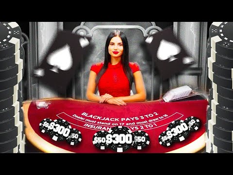 $1000 START ON LIVE BLACKJACK SESSION GONE WILD!