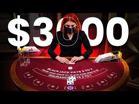 $3000 vs Online Blackjack..