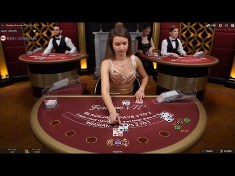 Online Blackjack High Roller Bets With VIP Table