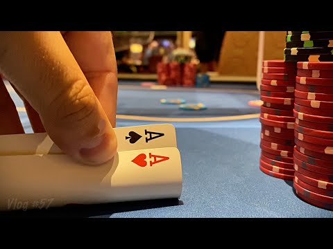 Action at Caesars Palace | Poker Vlog #57