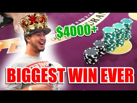 🔥BIGGEST WIN EVER!!!🔥 10 Minute Blackjack Challenge – WIN BIG or BUST #159