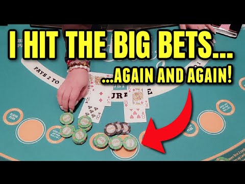 🎴 Blackjack • High Limit Bets for a Winning Session! ♠Live Casino Play♠