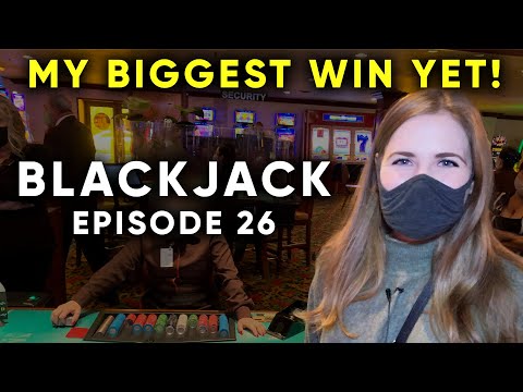 CRUSHING THE BLACKJACK TABLE! I Just Love When The Cards Run Like This! $1500 Buy In Episode 26!!