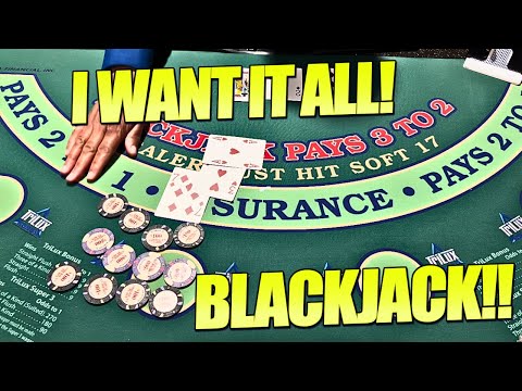 ($10,000)Blackjack! The Comeback Is Unreal! High Limit Stake!
