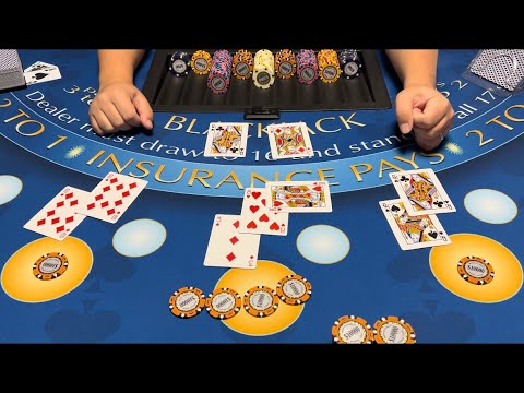 Blackjack | $200,000 Buy In | EPIC HIGH LIMIT ROOM SESSION WIN! THE DEALER KEEPS GETTING BLACKJACK!