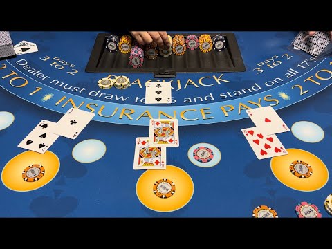 Blackjack | $300,000 Buy In | AMAZING HIGH ROLLER CASINO SESSION! NEARLY IMPOSSIBLE SIDE BET WIN!