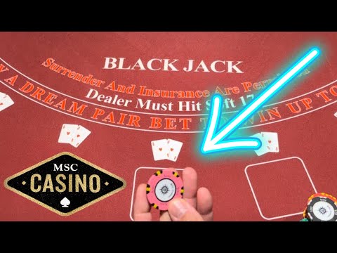 I BET A $500 CHIP on my CRUISE! #blackjack