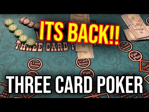 LIVE 3 CARD POKER!! Sept 20th 2023