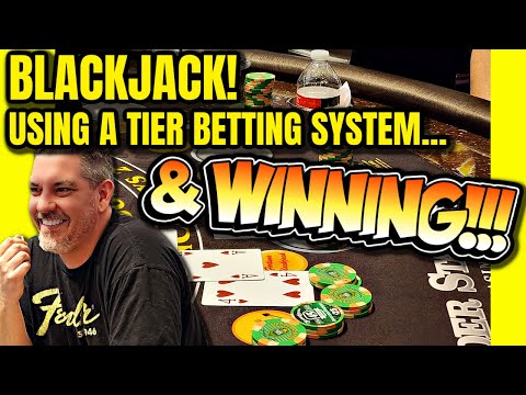 Nice Winning Blackjack Session at the Casino!!!